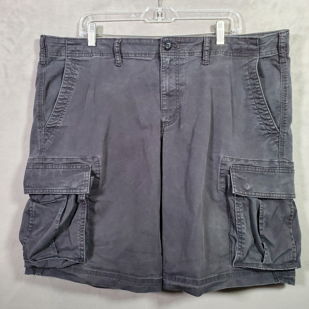 Gap Cargo Shorts Mens 40 Black Heavyweight Utility Gorpcore y2K Rugged Casual